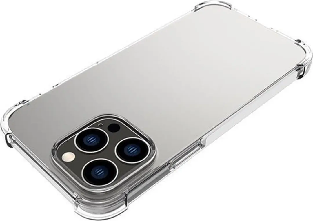 Fonu Siliconen Hoesje iPhone 14 Pro 9082 - Transparant