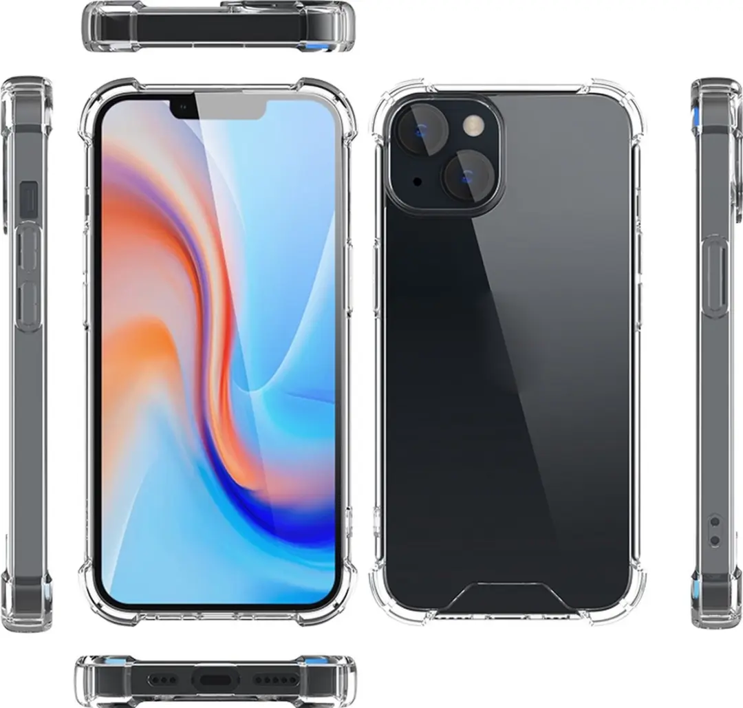 Fonu Siliconen Hoesje iPhone 14 - Transparant - MPN 9084
