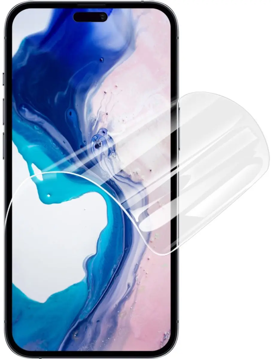 Fonu Hydrogel Screenprotector iPhone 16/15 Plus - 2 Stuks
