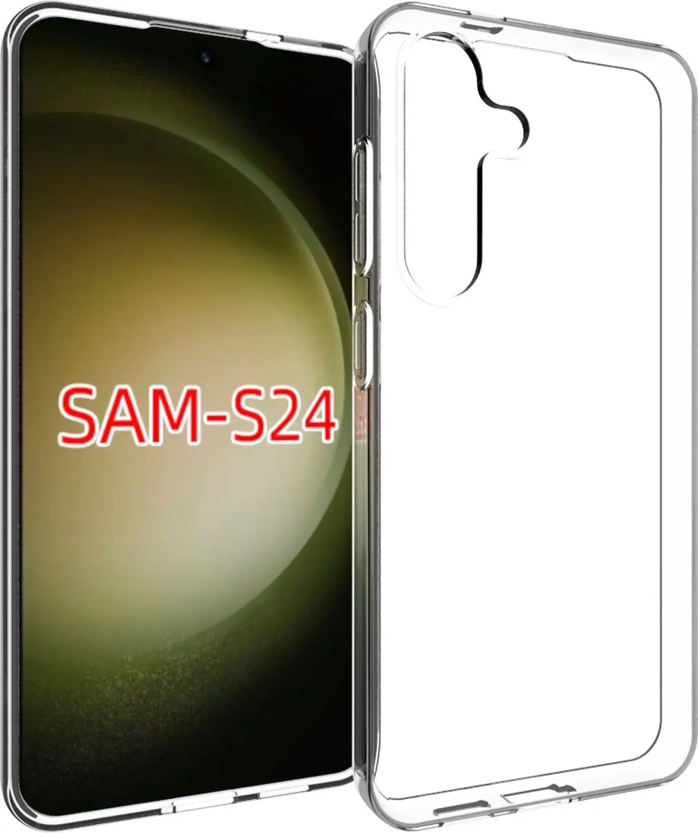 Fonu Transparant Siliconen Hoesje S24