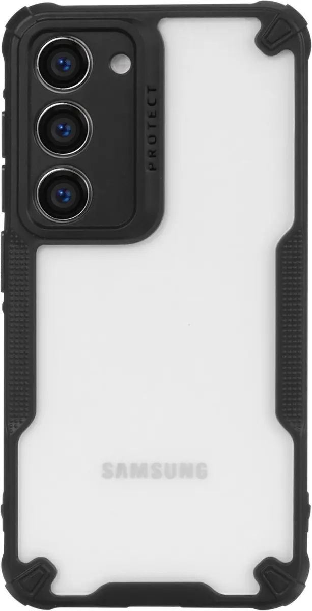 Fonu Hybrid X Hoesje Samsung Galaxy S23 - Transparant