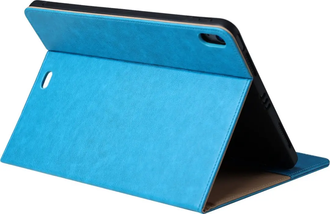 Fonu.nl iPad 10/11 Lederen Hoes - 10.9" - Blauw