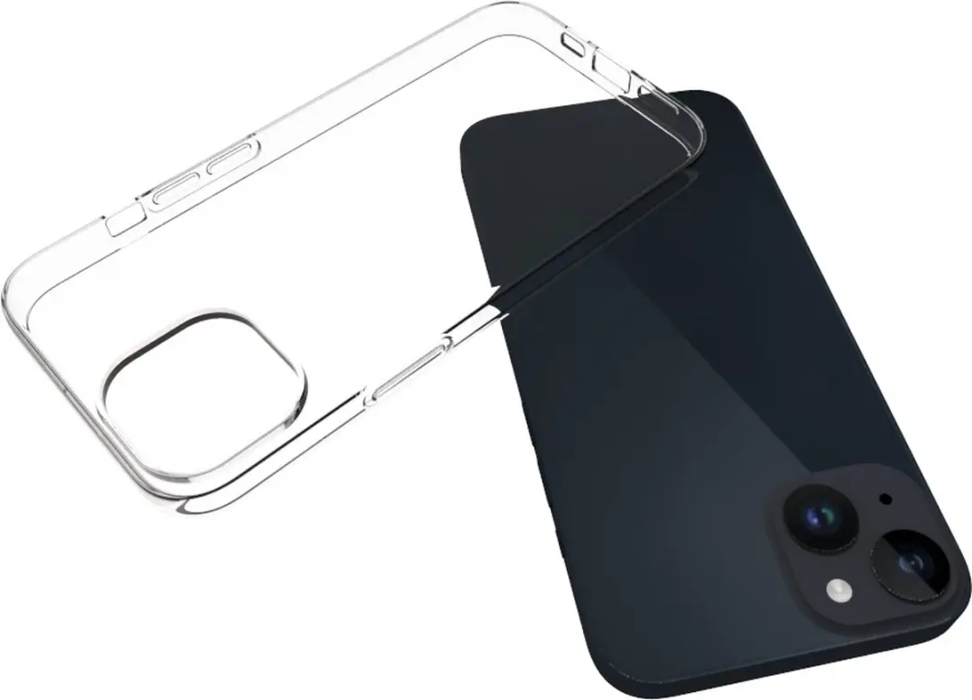 Fonu Transparant Siliconen Hoesje iPhone 15 Plus - 11047 - afbeelding 6 van 6