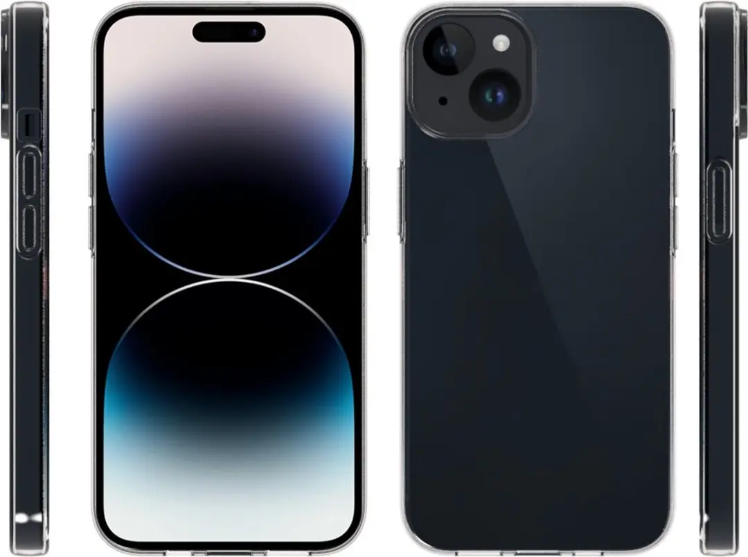 Fonu Transparant Siliconen Hoesje iPhone 15 Plus - 11047