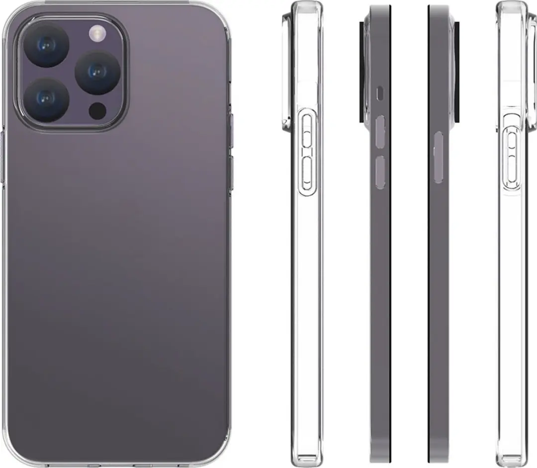 Fonu Transparant Siliconen Hoesje iPhone 15 Pro 11048