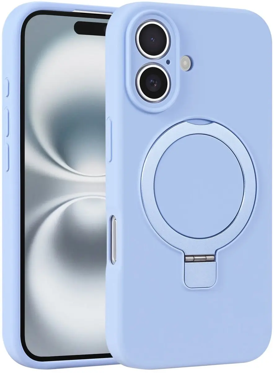 Fonu iPhone 16 Plus Hoesje - MagSafe - Blauw