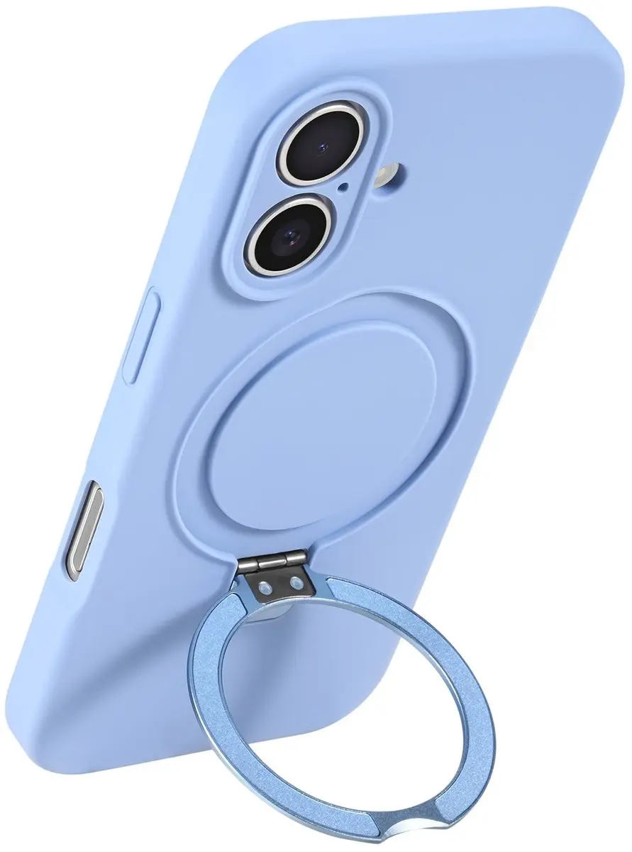 Fonu iPhone 16 Plus Hoesje - MagSafe - Blauw