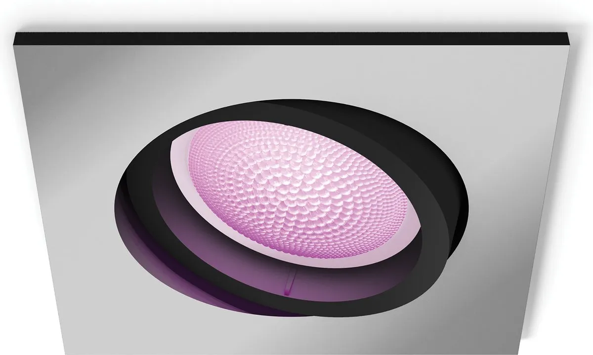 Philips Hue Centura Inbouwspot GU10 - Aluminium - RGBW