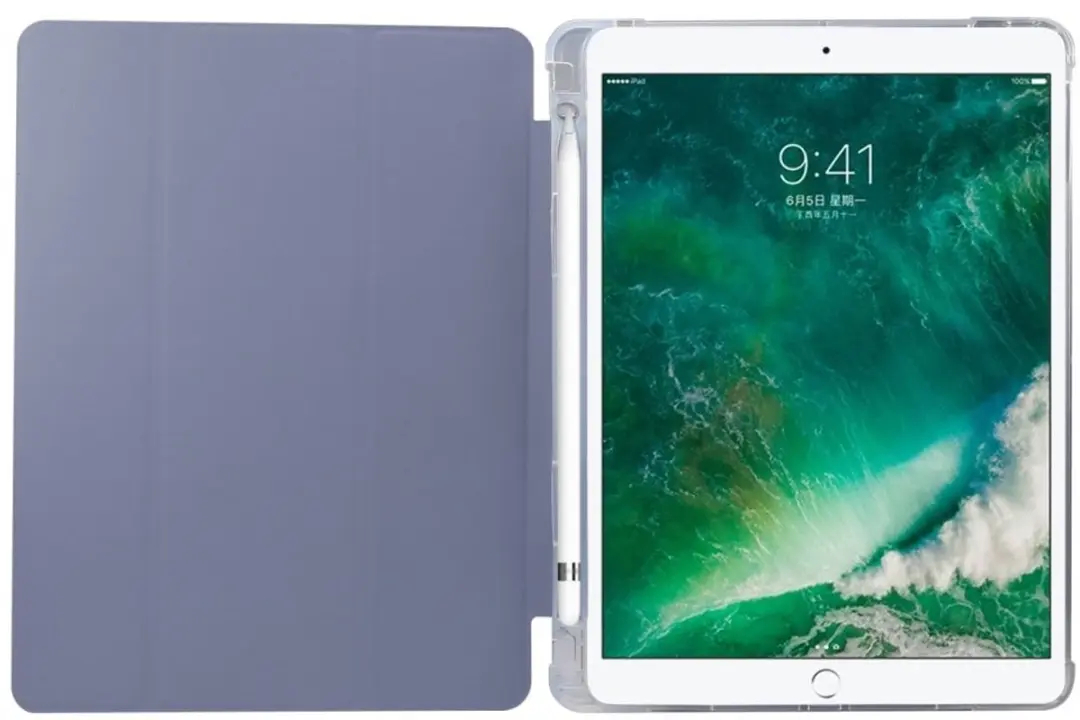 Fonu Folio Hoes iPad 5/6 9.7" - Shockproof - Paars