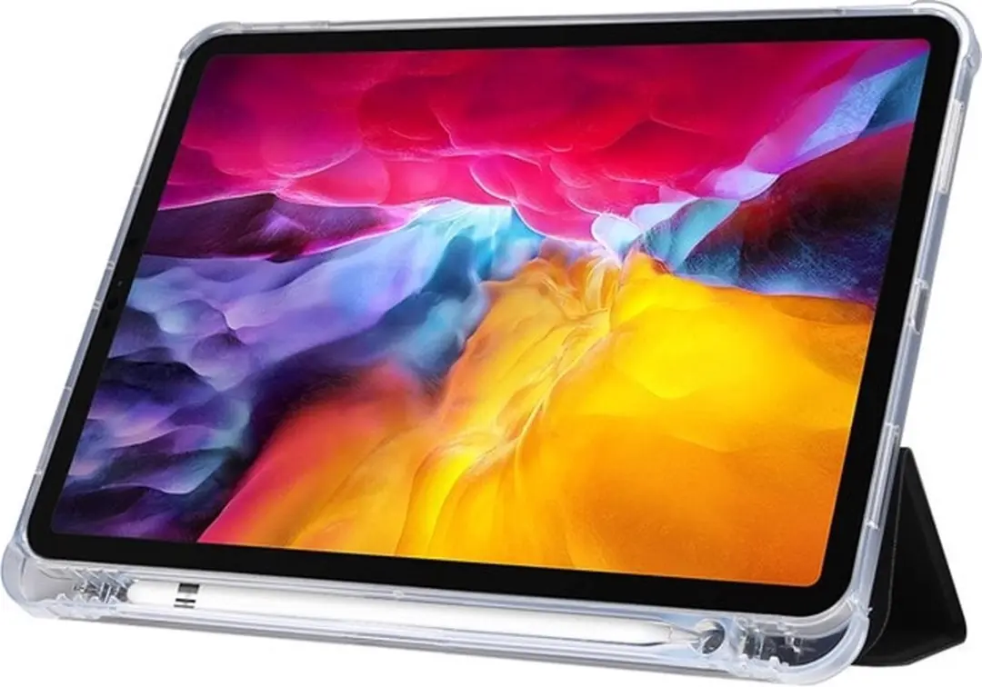 Fonu Shockproof Bookcase Hoes iPad Pro 11 - Zwart