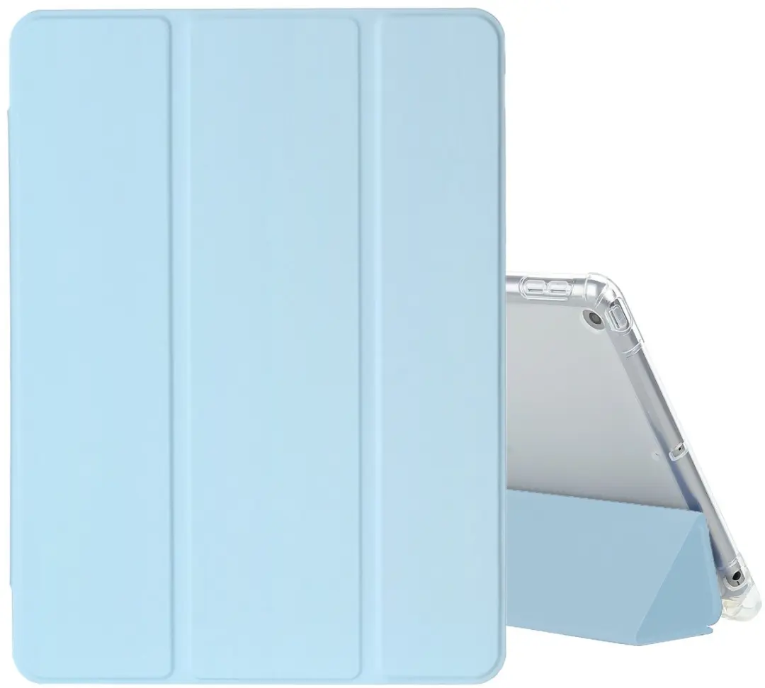 Fonu Shockproof Bookcase Hoes iPad Air 1 2013 - 9.7 inch - Lichtblauw