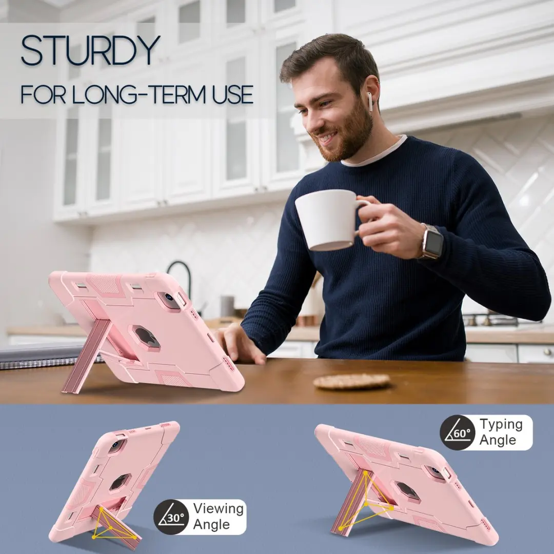 Fonu Hoesje iPad Air 11 inch - Roze - 11800