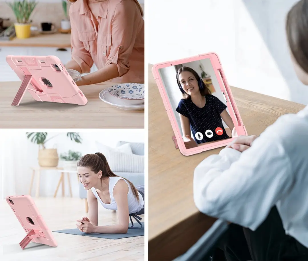 Fonu Hoesje iPad Air 11 inch - Roze - 11800
