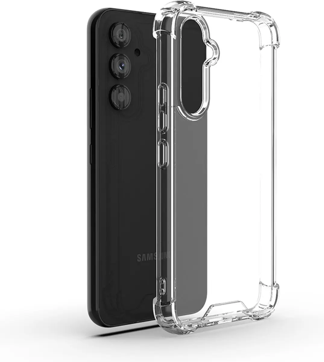 Fonu Transparant Hoesje Samsung Galaxy A55