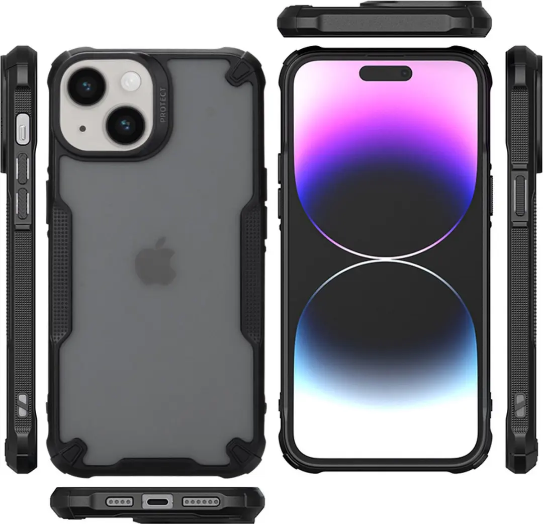 Fonu Hybrid X iPhone 15 Plus Hoesje - Matte