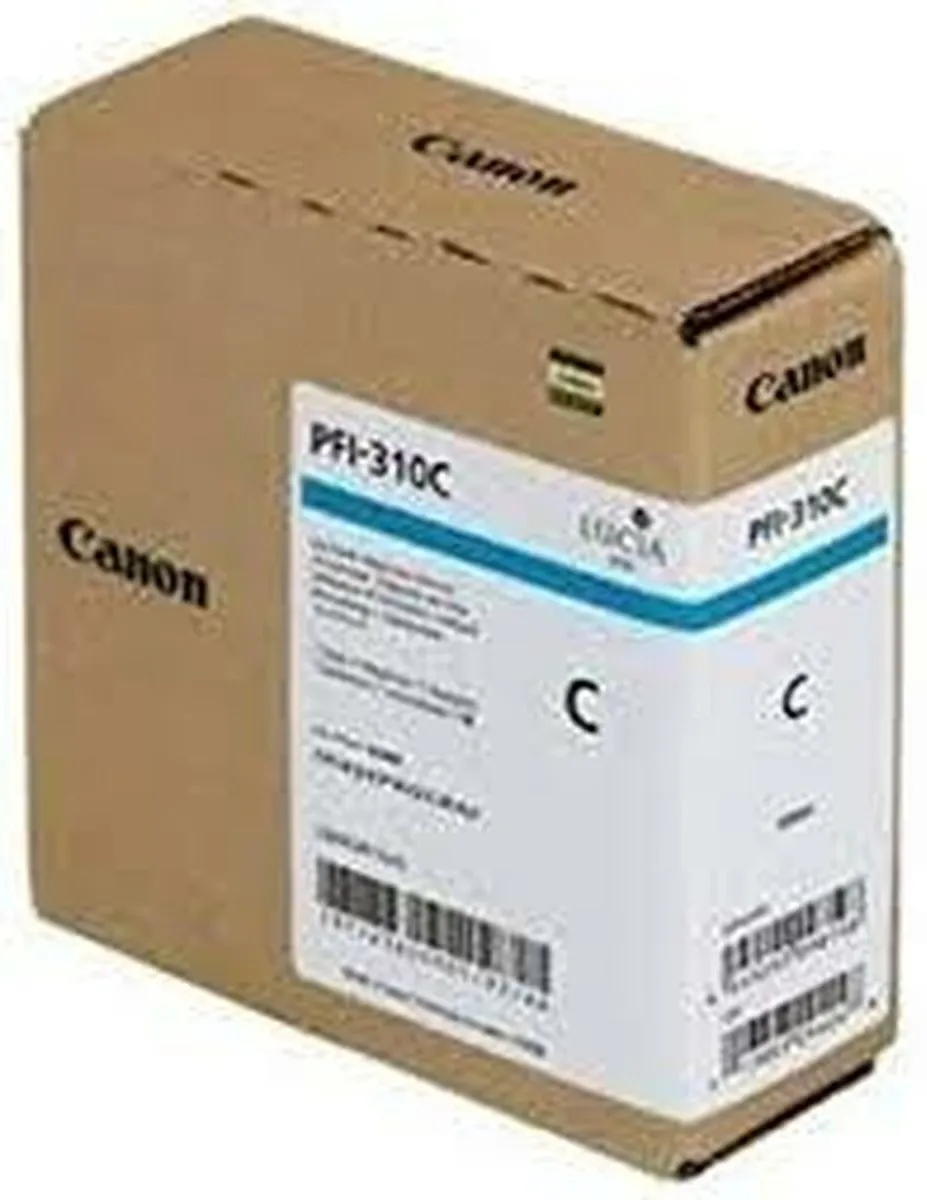 Canon PFI-310C Cyaan Inktcartridge 330ml