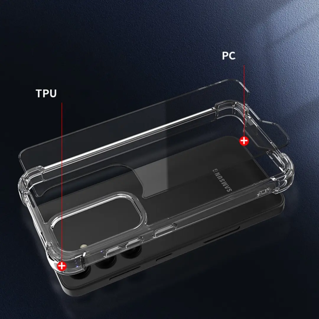 Fonu Stevig Transparant Hoesje Samsung Galaxy S24 - 11096