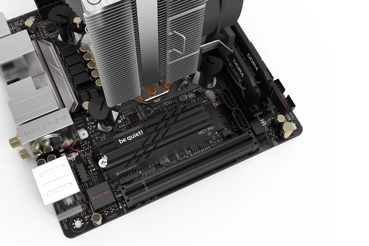 be quiet! MC1 Pro M2 SSD Cooler - Zilver