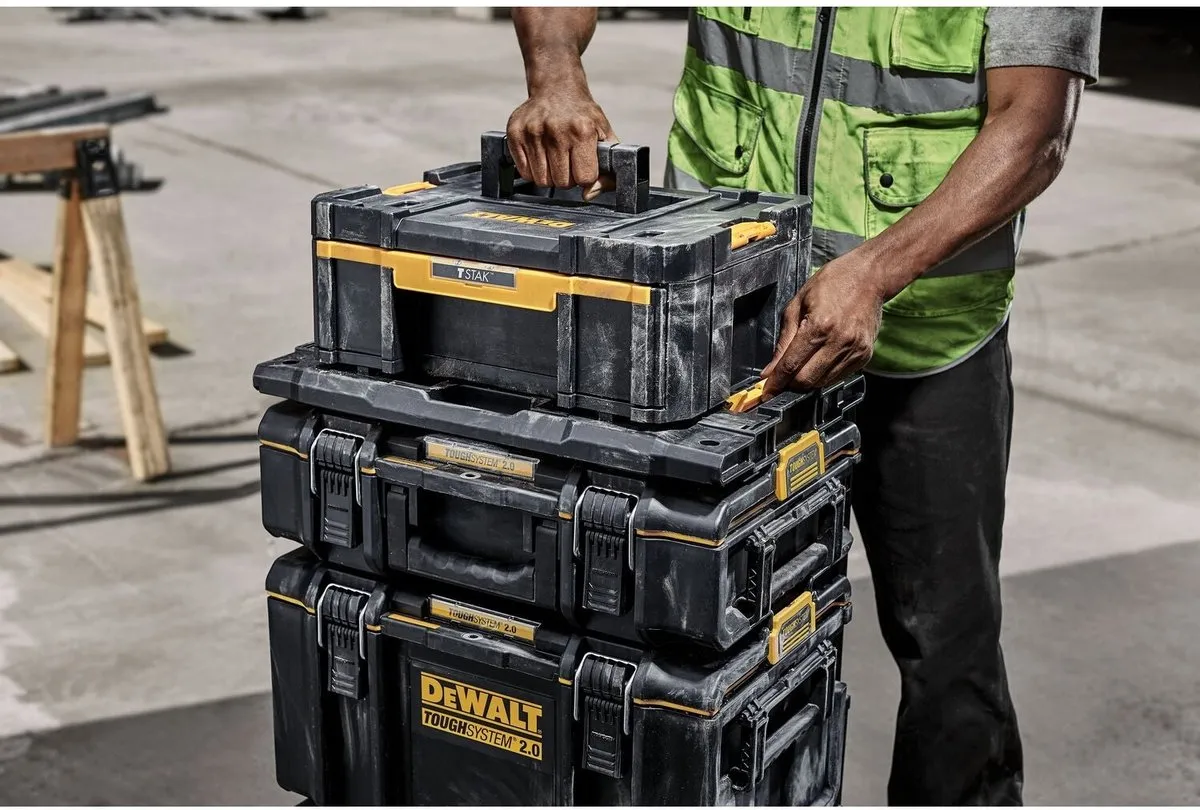 DeWalt ToughSystem TSTAK Adapterplaat DWST08017-1 - Zwart