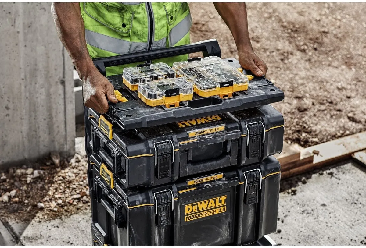 DeWalt ToughSystem TSTAK Adapterplaat DWST08017-1 - Zwart