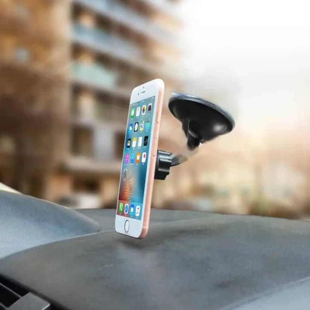 Fonu Universele Magnetische Autoruit Telefoonhouder 360° - Transparant - afbeelding 6 van 6