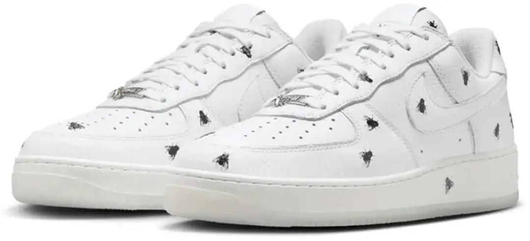 Nike Air Force 1 Low Retro Houseflies IM3081-100 - Wit/Zwart