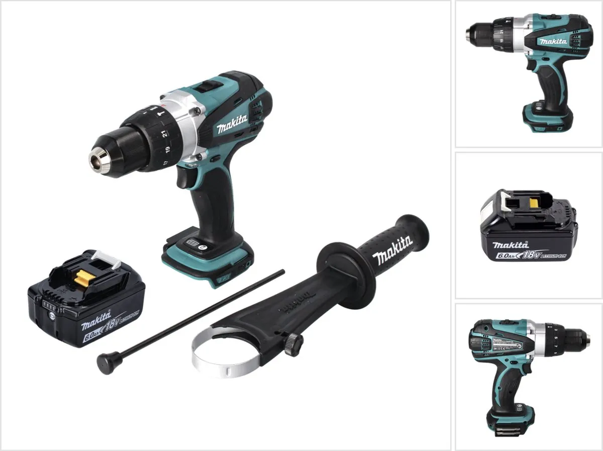Makita DHP 458 G1 Klopboormachine 18V