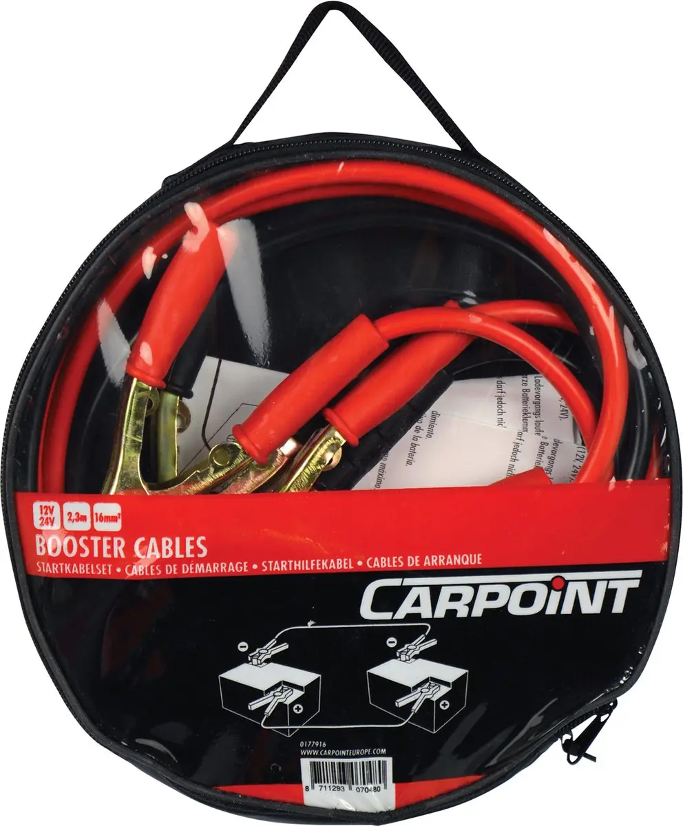 Carpoint Startkabelset 16mm² - Rood/Zwart