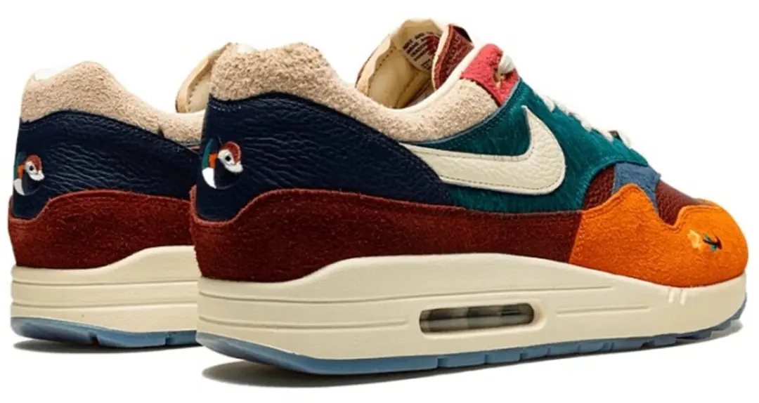 Nike Air Max 1 Kasina - Maat 40.5 - Orange/Green