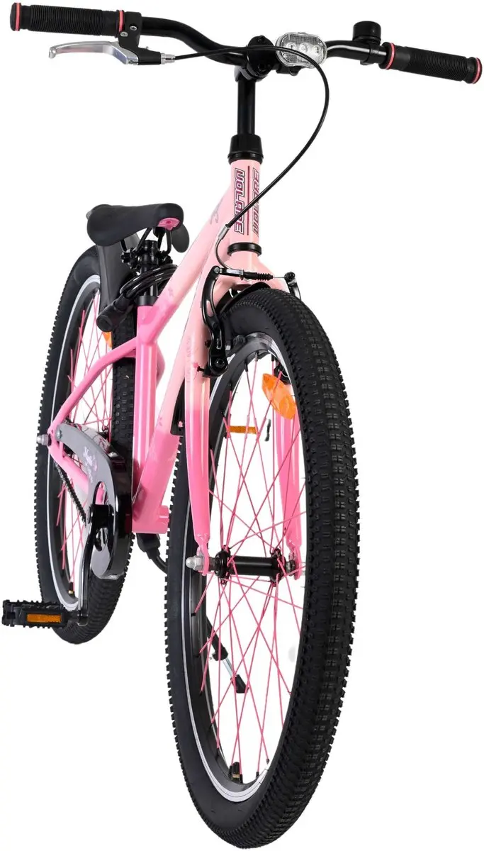 Volare Mystic Kinderfiets 24" - 1 Versnelling - Roze