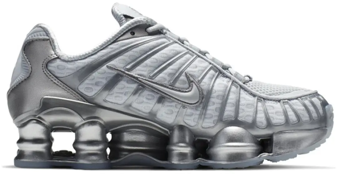 Nike Shox TL Chrome - Maat 40.5 - Rood/Zilver