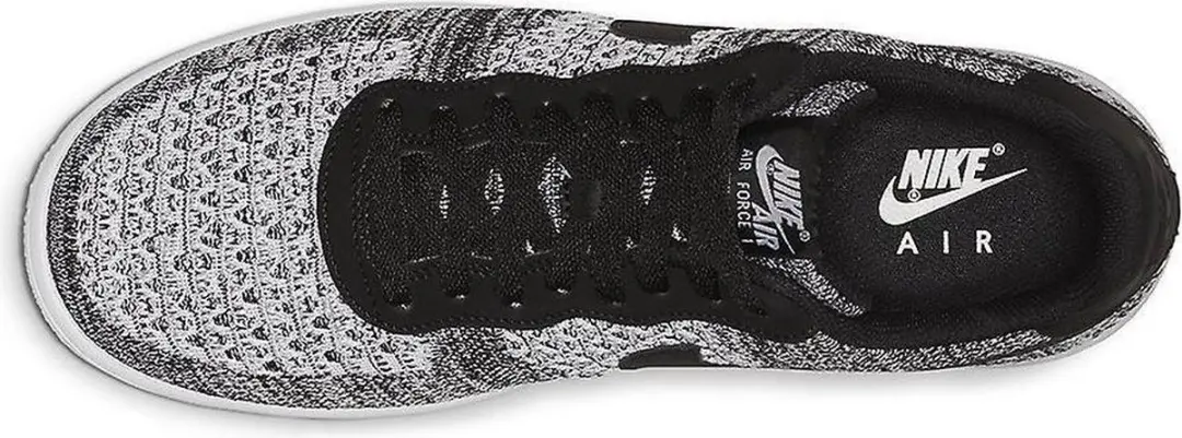 Nike Air Force 1 Flyknit 2 'Black Pure Platinum' - Maat 42.5