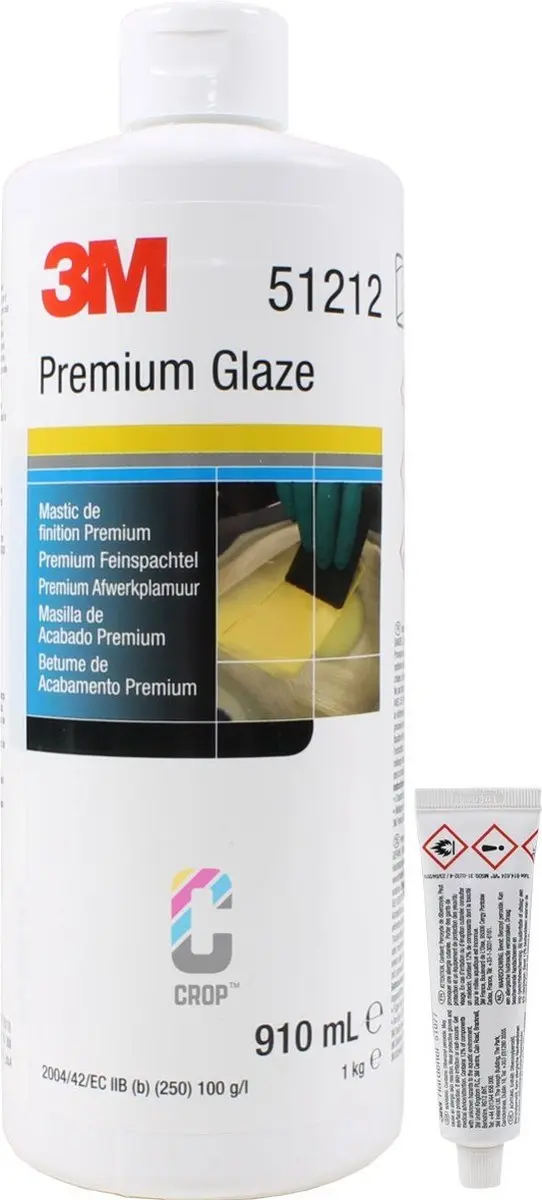 3M 2K Afwerkingsplamuur Meerkleurig 910ml