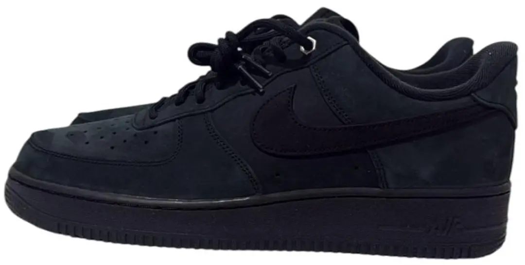 Nike Air Force 1 Low '07 WB Triple Black Nubuck - Maat 45.5
