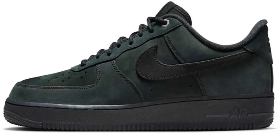 Nike Air Force 1 Low '07 WB Triple Black Nubuck