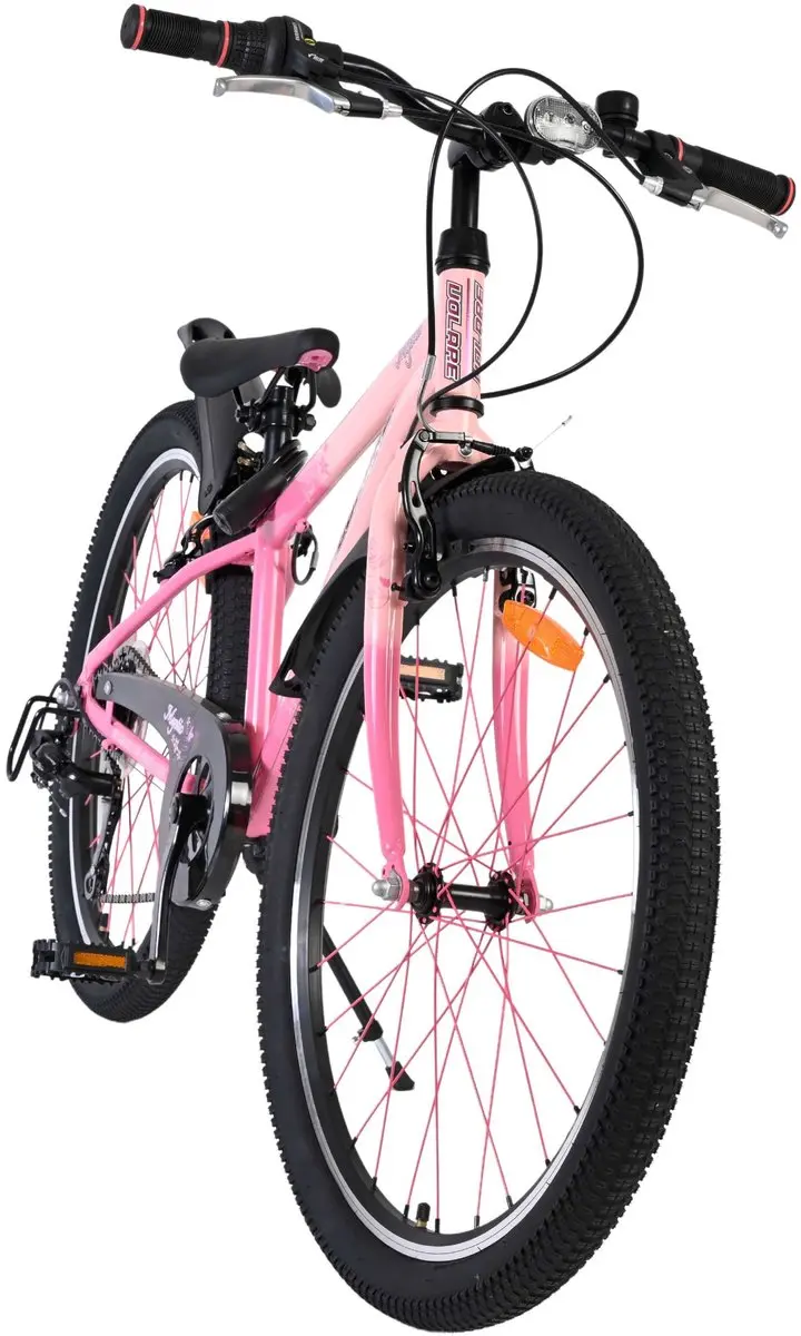 Volare Mystic Kinderfiets 24 inch - 7 Versnellingen - Roze