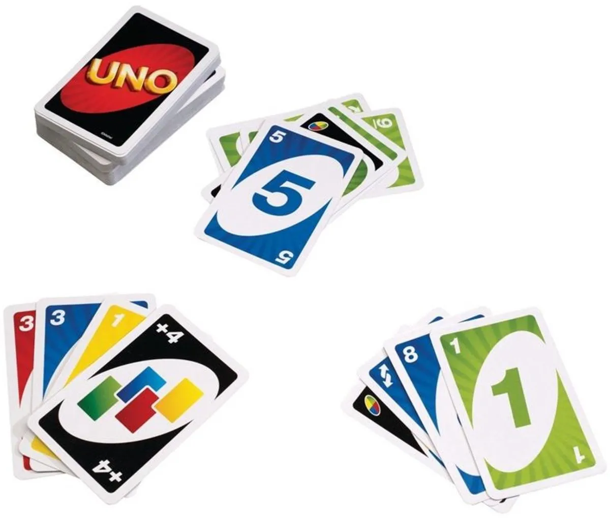 Mattel Games UNO Originele Editie W2087 - 2-10 Spelers