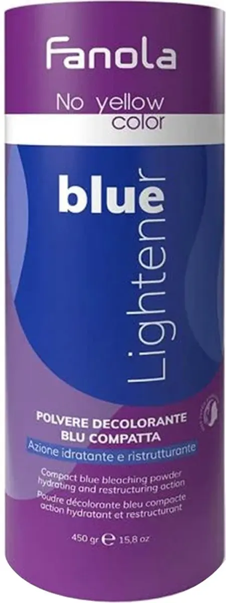 Fanola No Yellow Lightener Blue Poeder 450g
