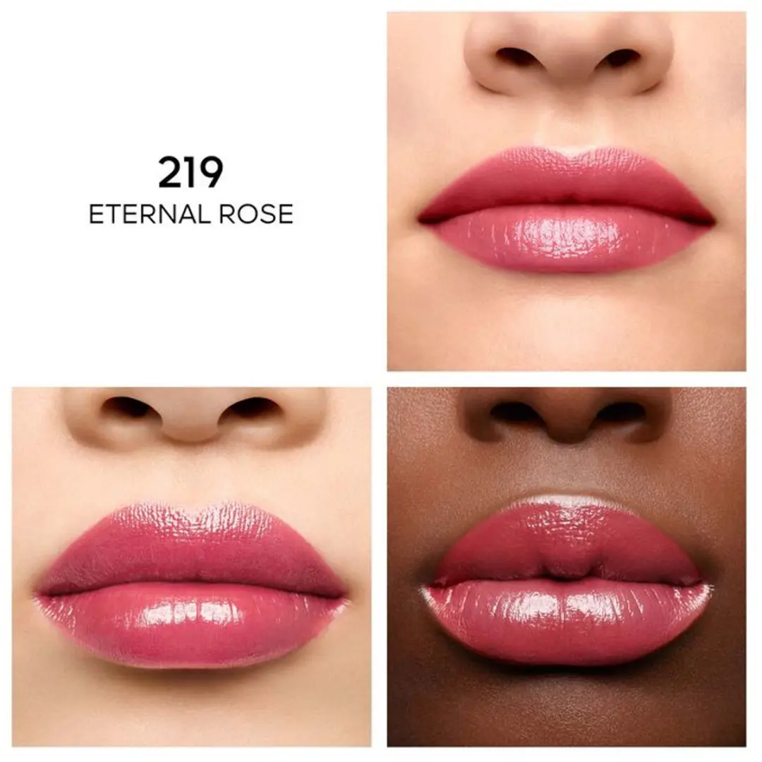 Guerlain KissKiss Shine Bloom Lipstick 219 Eternal Rose - 3,2g