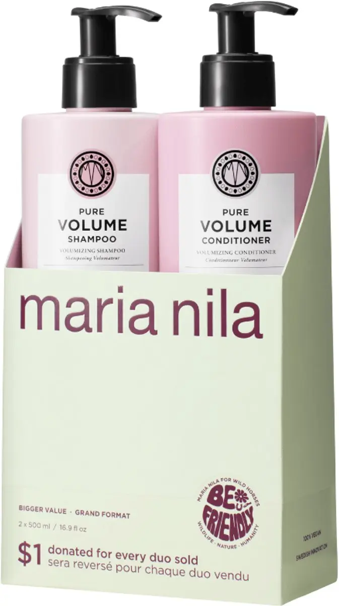 Maria Nila Pure Volume Care Duo - 2x 500ml