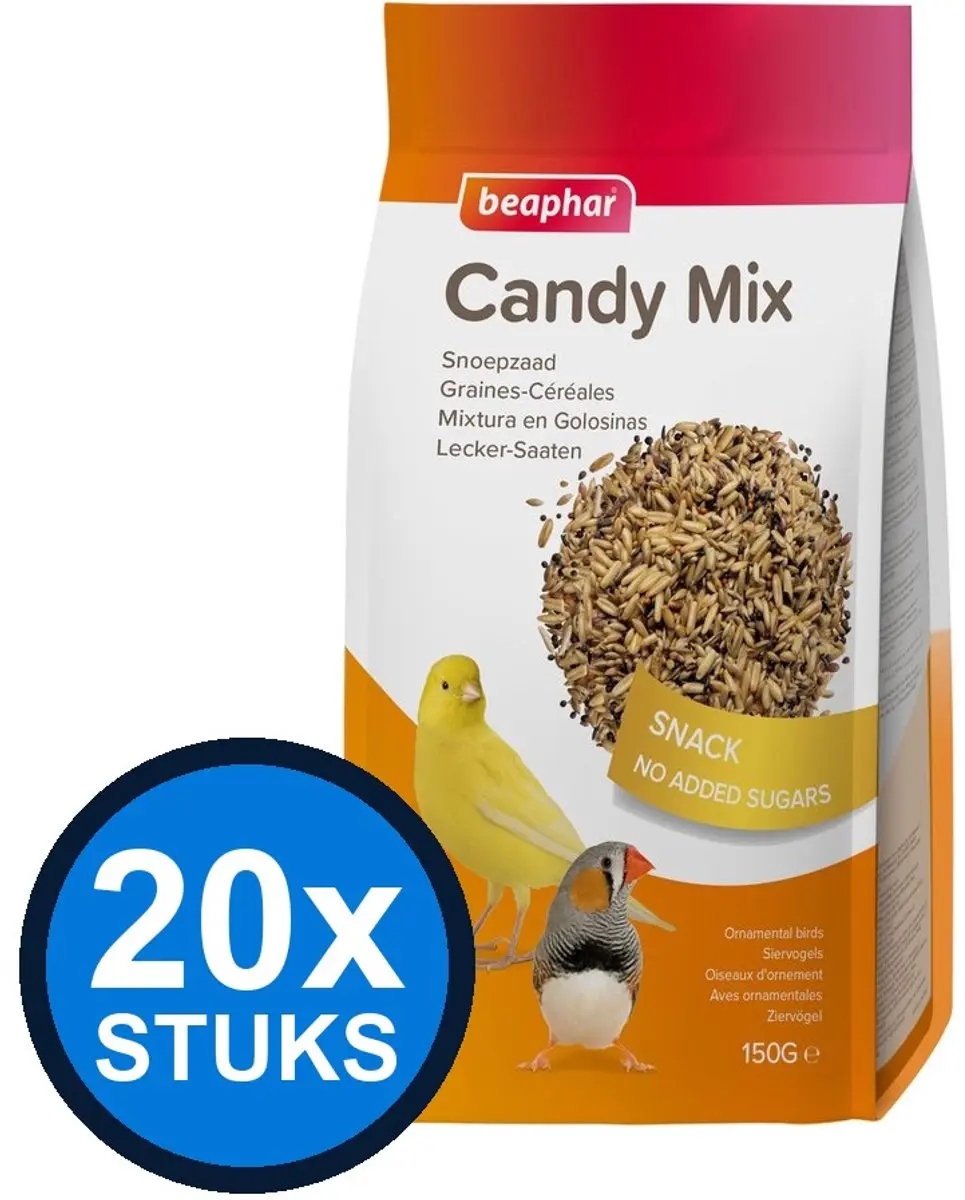 Beaphar Snoepzaad Vogelvoer 150g