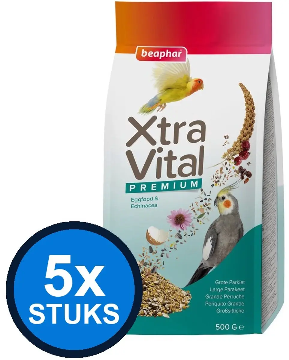 Beaphar XtraVital Grote Parkietvoer 500g