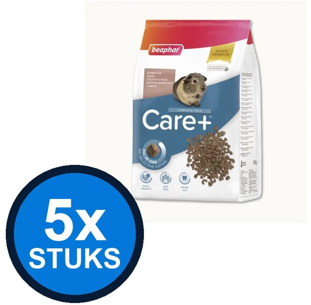 Beaphar Care+ Caviavoer 1,5kg
