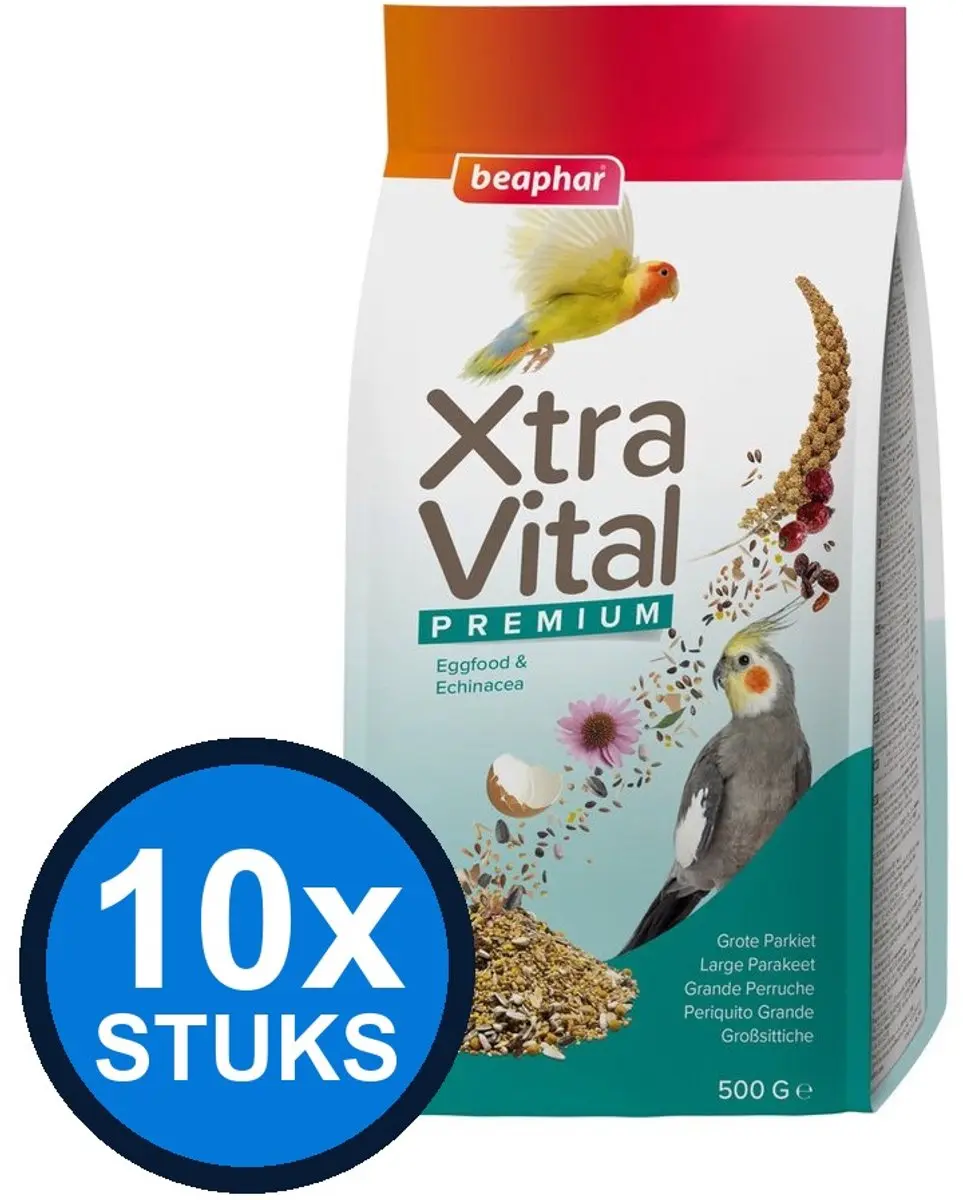 Beaphar XtraVital Grote Parkietvoer 500g