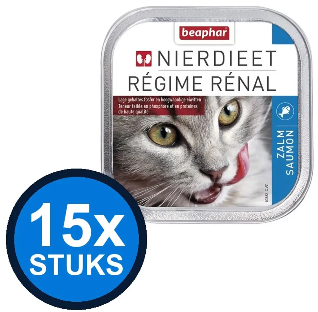 Beaphar Nierdieet Kat Zalm 100g