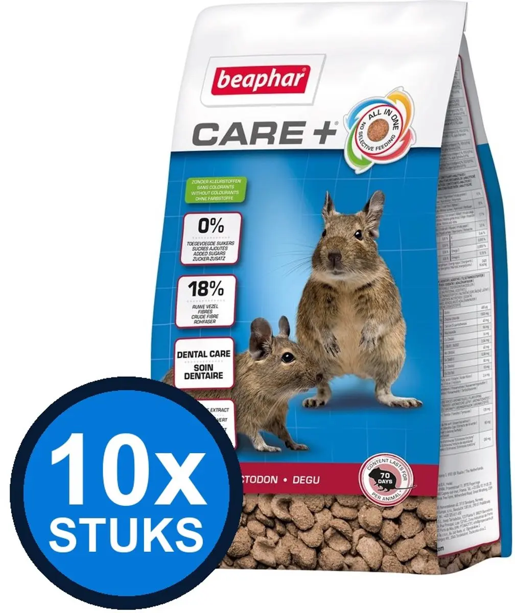 Beaphar Care+ Degoe 700g Knaagdierenvoer