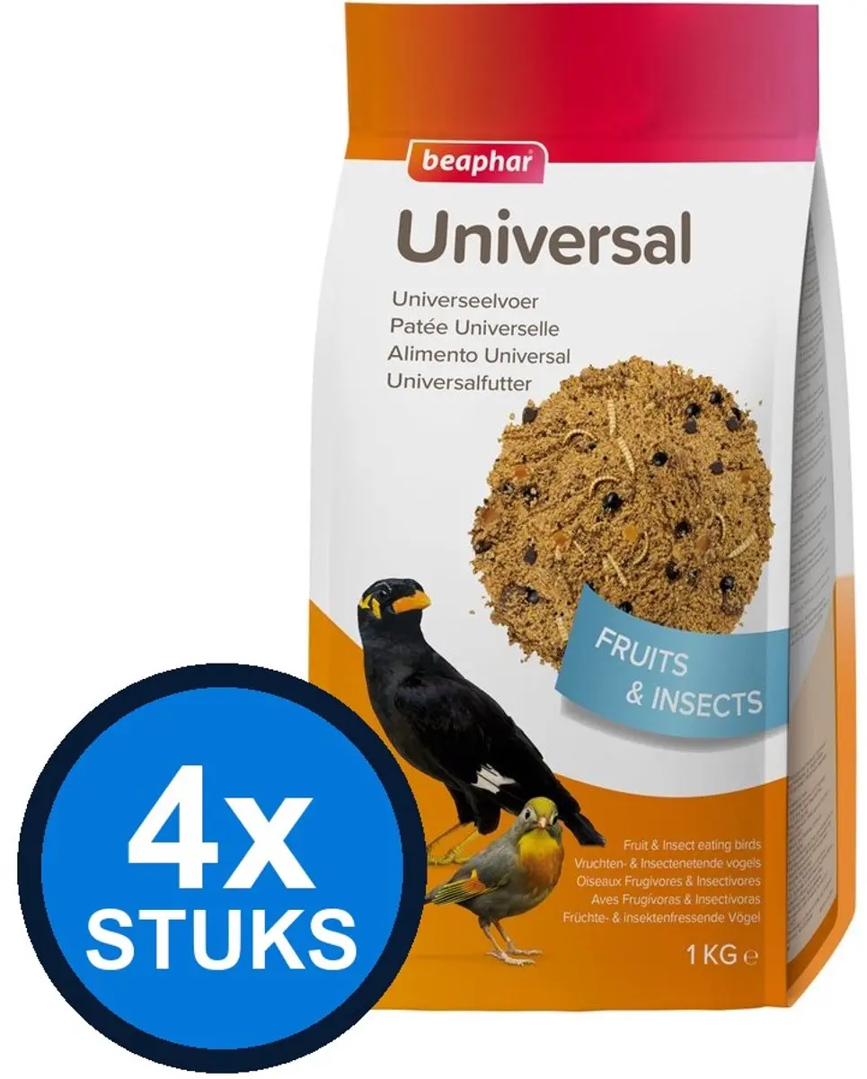 Beaphar Universeel Vogelvoer 1kg