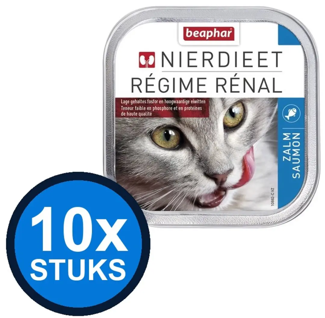 Beaphar Nierdieet Kat Zalm 100g