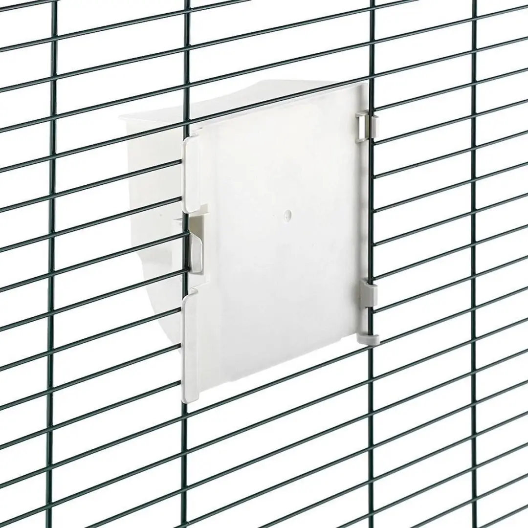 Ferplast Voerbak Brava 4 - 16,5x9,5x14cm Beige