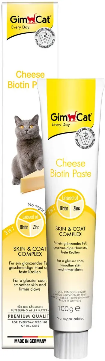 GimCat Kaas Pasta Kattensnack 50g